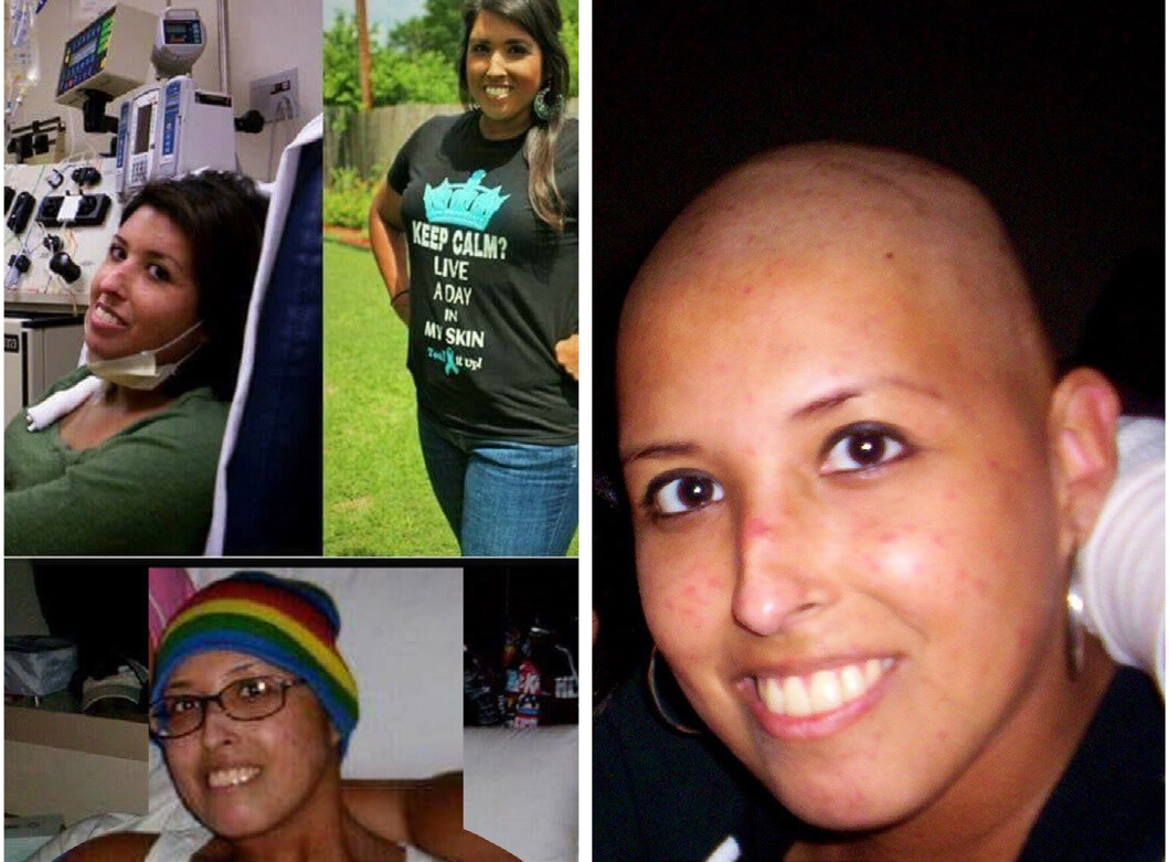 Photos that show Jovana's journey of getting a stem-cell transplant