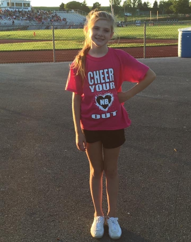 Jessie Clark Cheer young