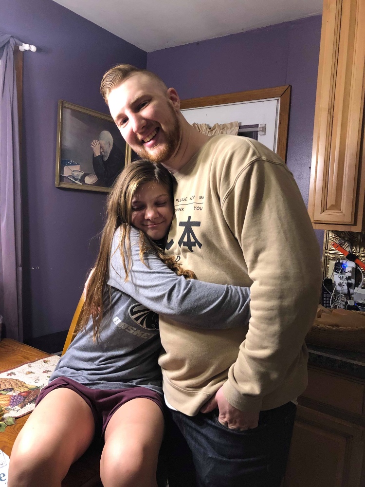 Jessie and her 27-year-old brother, Luke