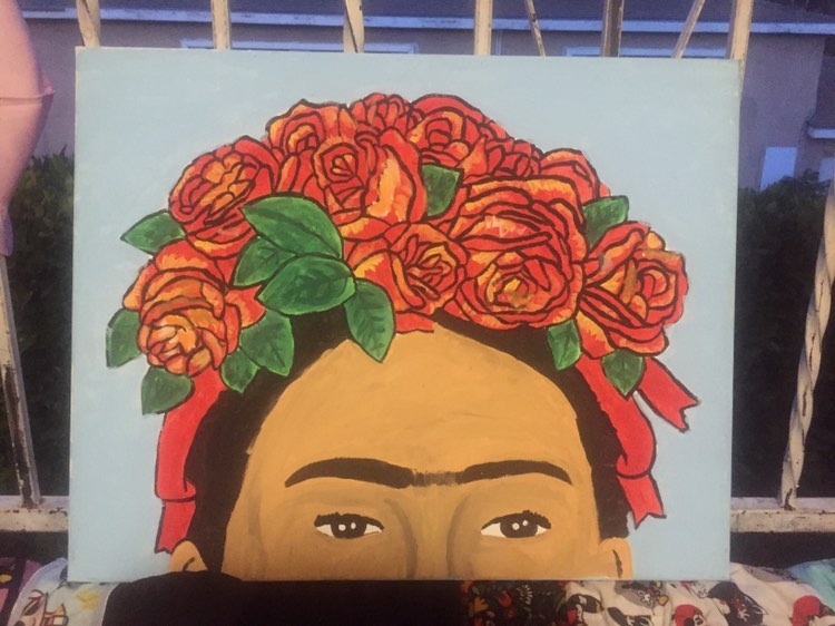 Angela Painting 3