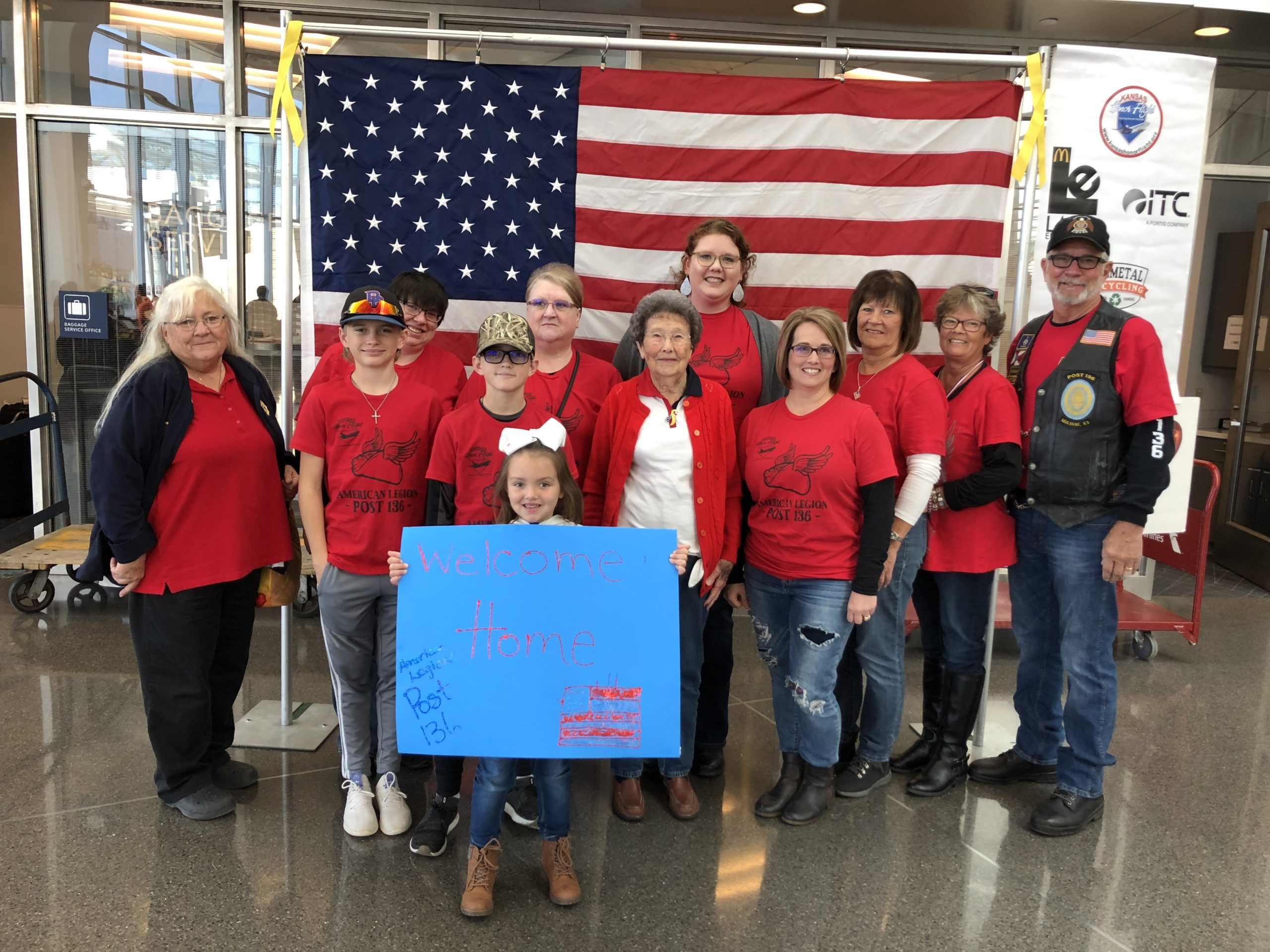 Wyatt and his family volunteer and raise money for veterans' Honor Flights