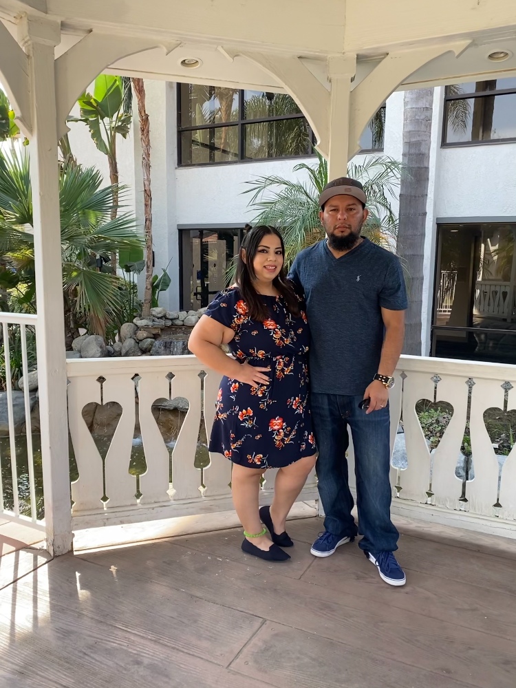 Alejandra and her husband