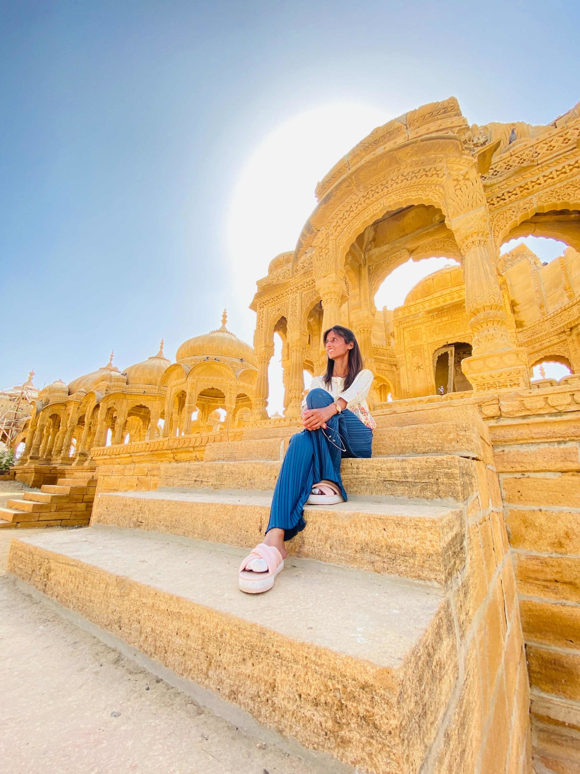 Nayanashree at Amer Fort in Rajasthan